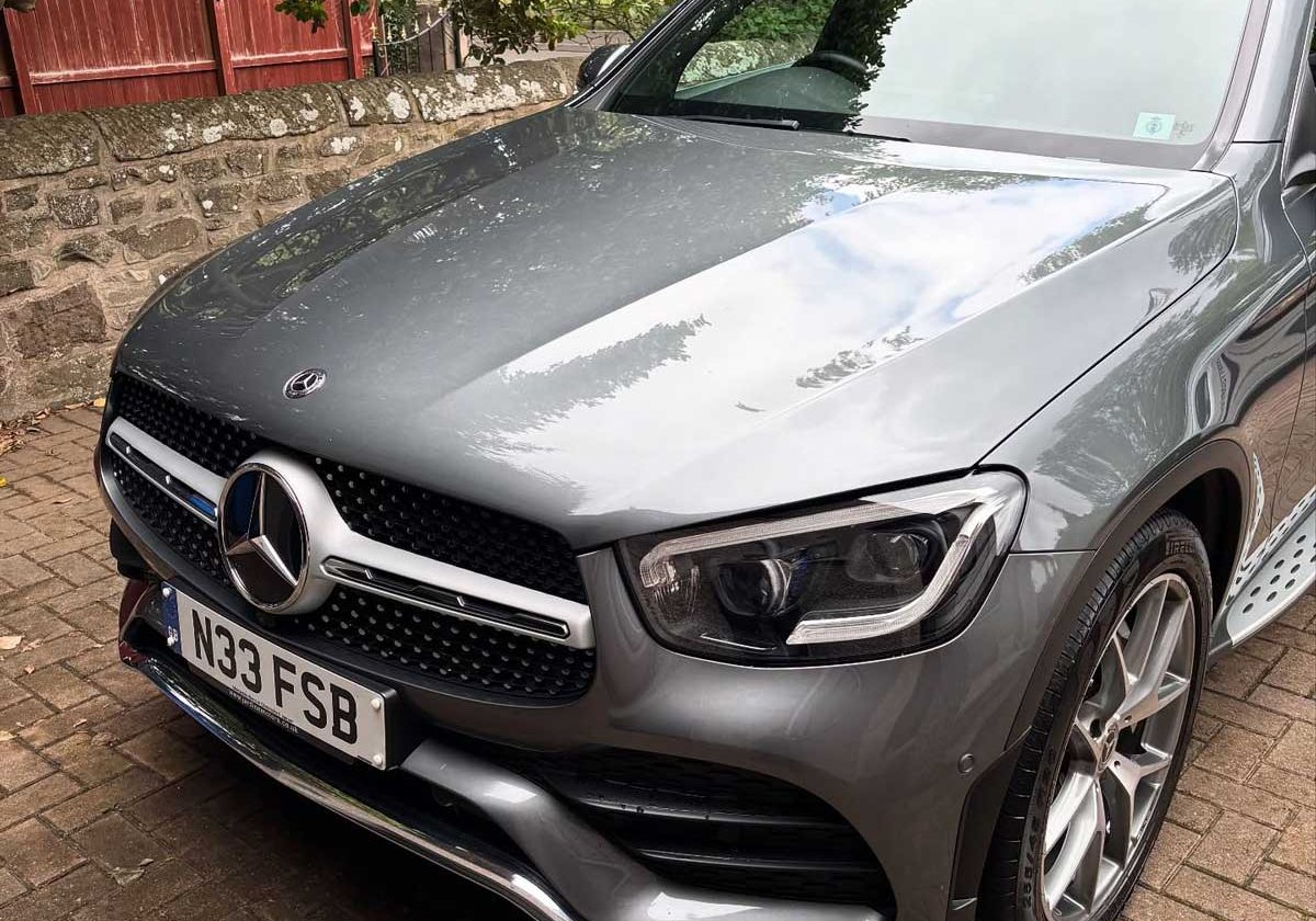 mercedes car detailing